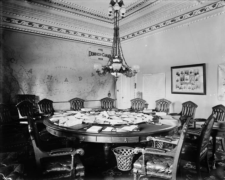 Privy Council Chamber 1880s